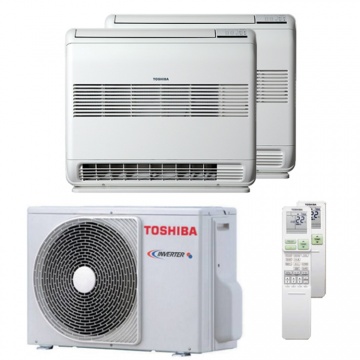 Unitate interioara aer conditionat podea multisplit 2 splitere Toshiba Console